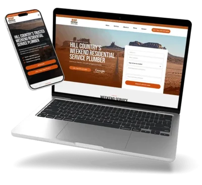 plumbing web design